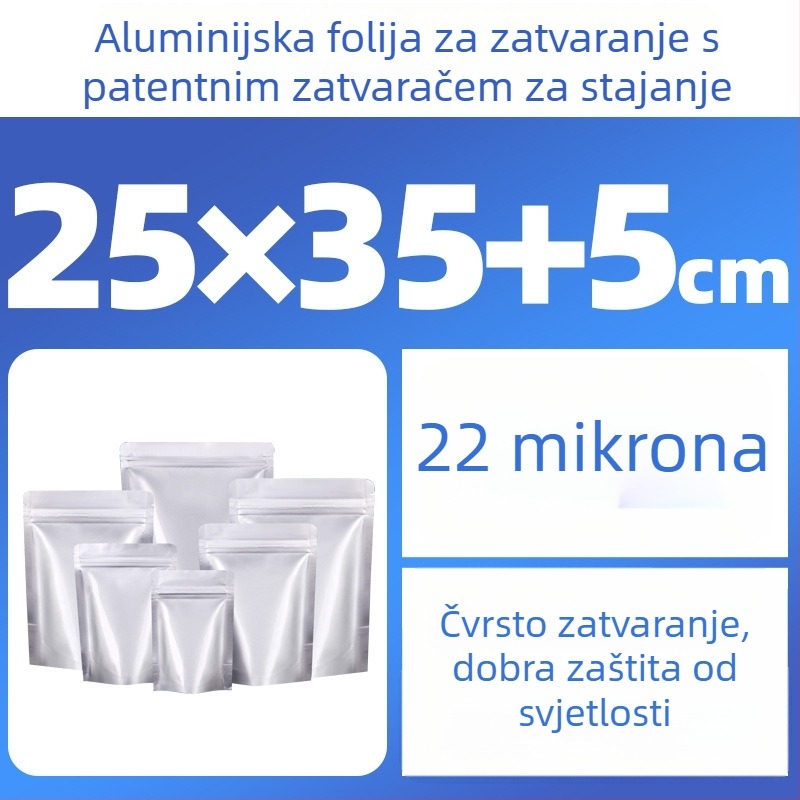 Aluminijska folija, samouzavaranje, otporna na vlagu, stojeća vrećica s zatvaračem za Goji bobice