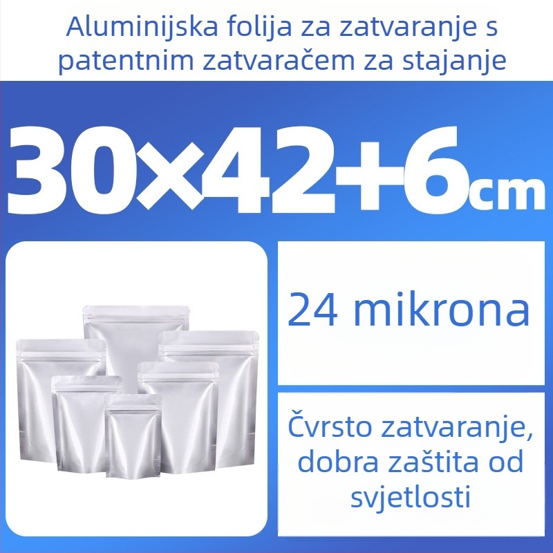 Aluminijska folija, samouzavaranje, otporna na vlagu, stojeća vrećica s zatvaračem za Goji bobice