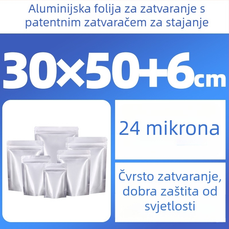 Aluminijska folija, samouzavaranje, otporna na vlagu, stojeća vrećica s zatvaračem za Goji bobice