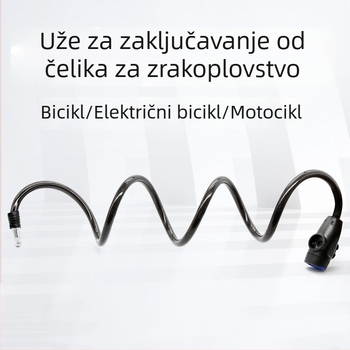 Vault 402A cirkularna brava za bicikl, protiv krađe, za planinski bicikl