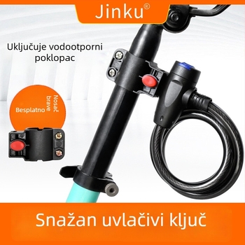 Vault 402A cirkularna brava za bicikl, protiv krađe, za planinski bicikl