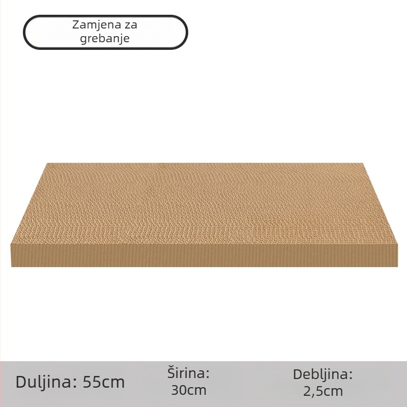 MAIZAI mačje gnijezdo - brušenje kandži, odmor i igranje; plastika