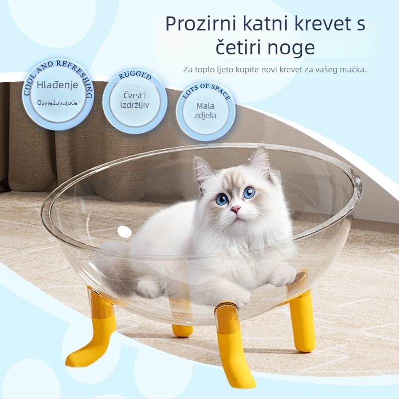 Plastično mačje gnijezdo — za mačke, promotivni poklon
