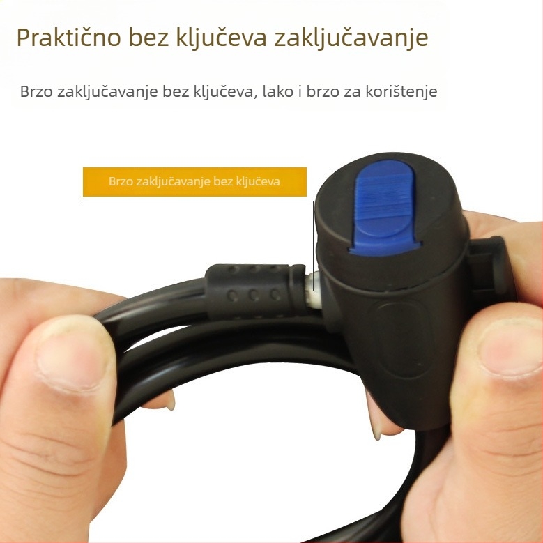 Ruima 586 Plastična Zaključavina za Bicikl, za planinske i gradske bicikle