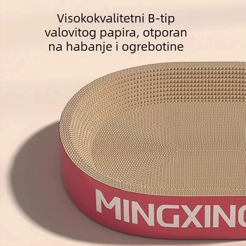 Integrirano grebalico za mačke i gnijezdo – otporno na habanje, bez dlačica, ekstra veliko