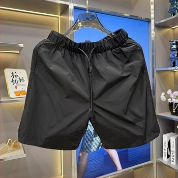 Muške ljetne capri šorceve, slobodan kroj, poliester, mladenački stil