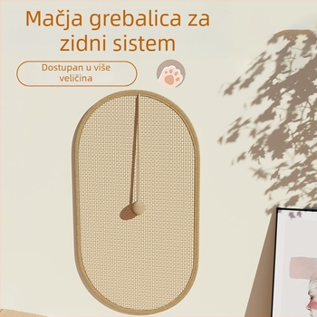 Mačja grebalica ploča sa vertikalnim dizajnom od sisala – otporna na trošenje, štiti kauč, jednostavan stil, Blue Pet