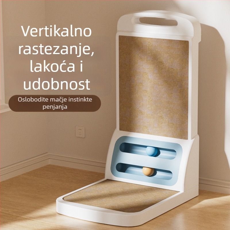 Uklonjiva mačja ogrebotna ploča s L-oblikom, otporna na habanje, bez vlakana, PP materijal