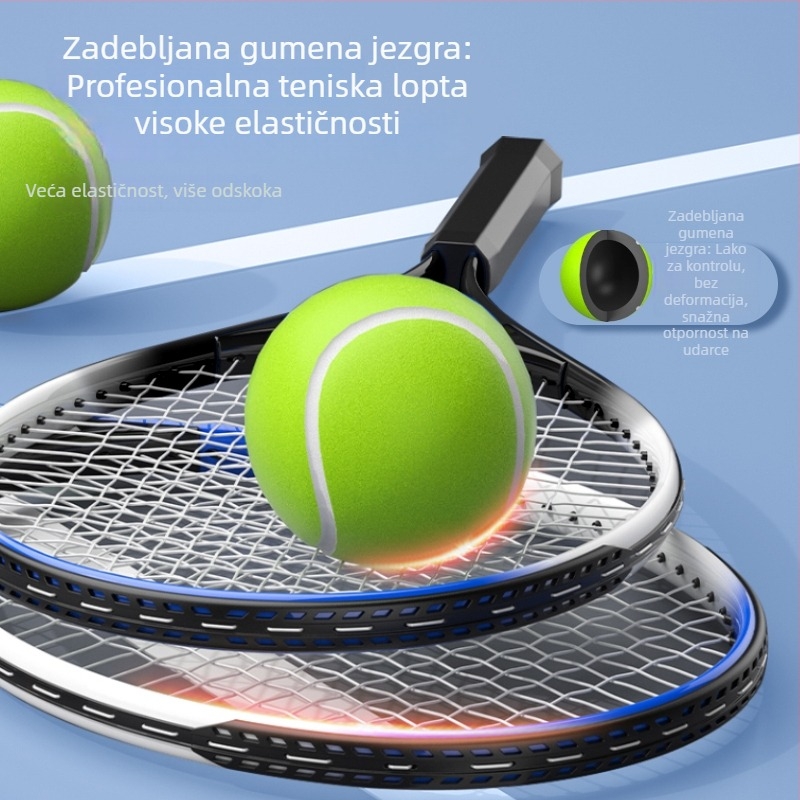 Teniski trener za solo igru s užetom (materijal: kemijska vlakna; težina: 220–240 g; marka: Nothing)