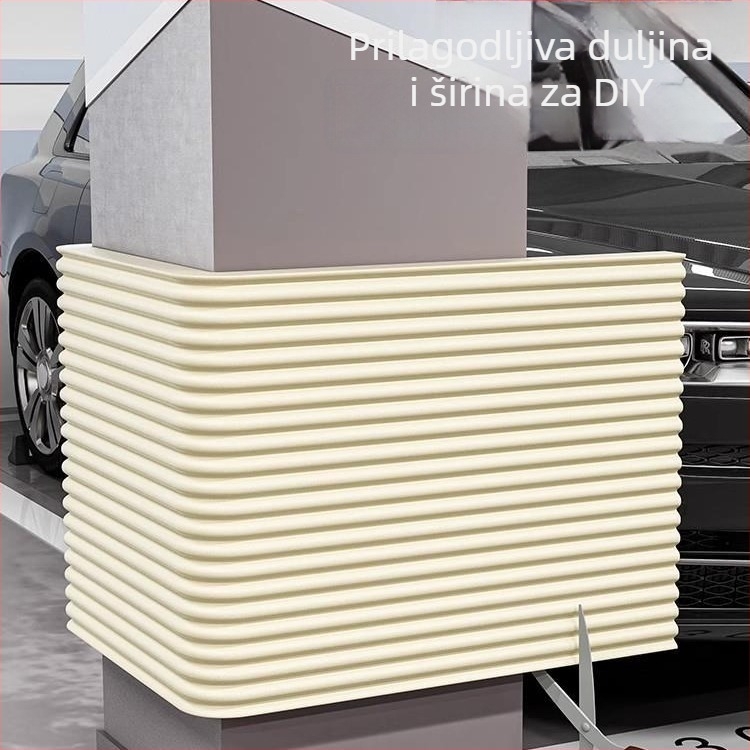 Garažni stup od pjene – mekani ublaživač, zaštita kuta, navlaka od spužve i rubna naljepnica (Dužina: 2; Podrijetlo: Drugo; Uvoz: Ne; Značka: Drugo)