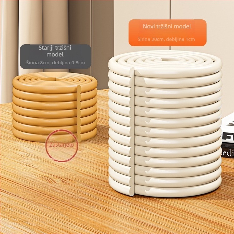 Garažni stup od pjene – mekani ublaživač, zaštita kuta, navlaka od spužve i rubna naljepnica (Dužina: 2; Podrijetlo: Drugo; Uvoz: Ne; Značka: Drugo)