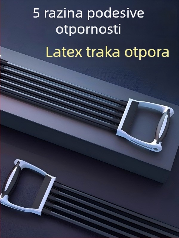 Traka otpora za vježbanje – elastični napinjač, ABS materijal, kućni fitness za muškarce