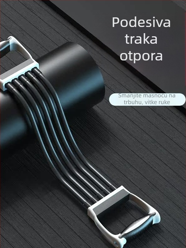 Traka otpora za vježbanje – elastični napinjač, ABS materijal, kućni fitness za muškarce
