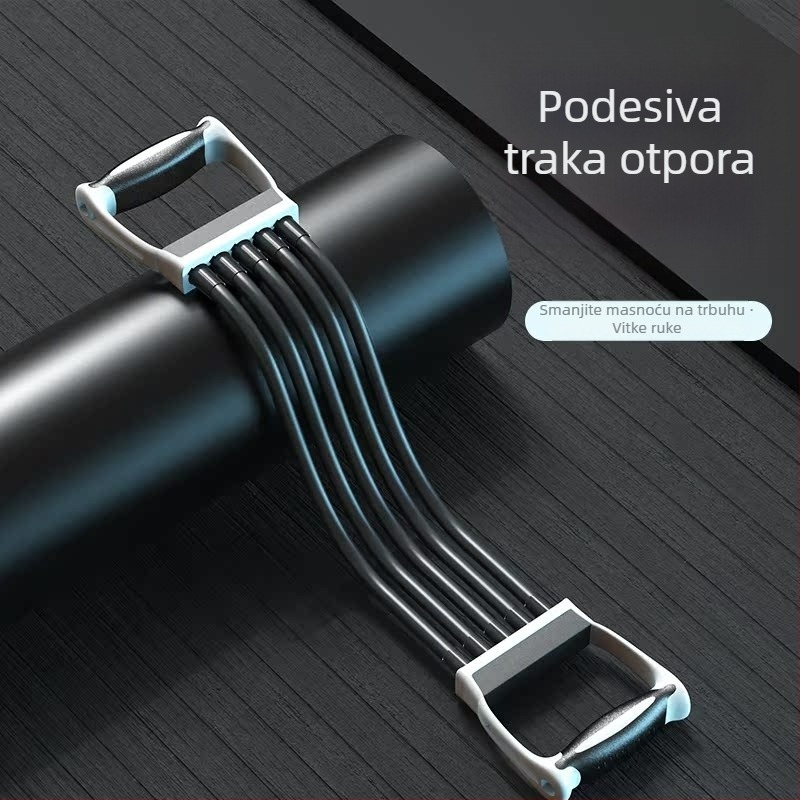 Traka otpora za vježbanje – elastični napinjač, ABS materijal, kućni fitness za muškarce