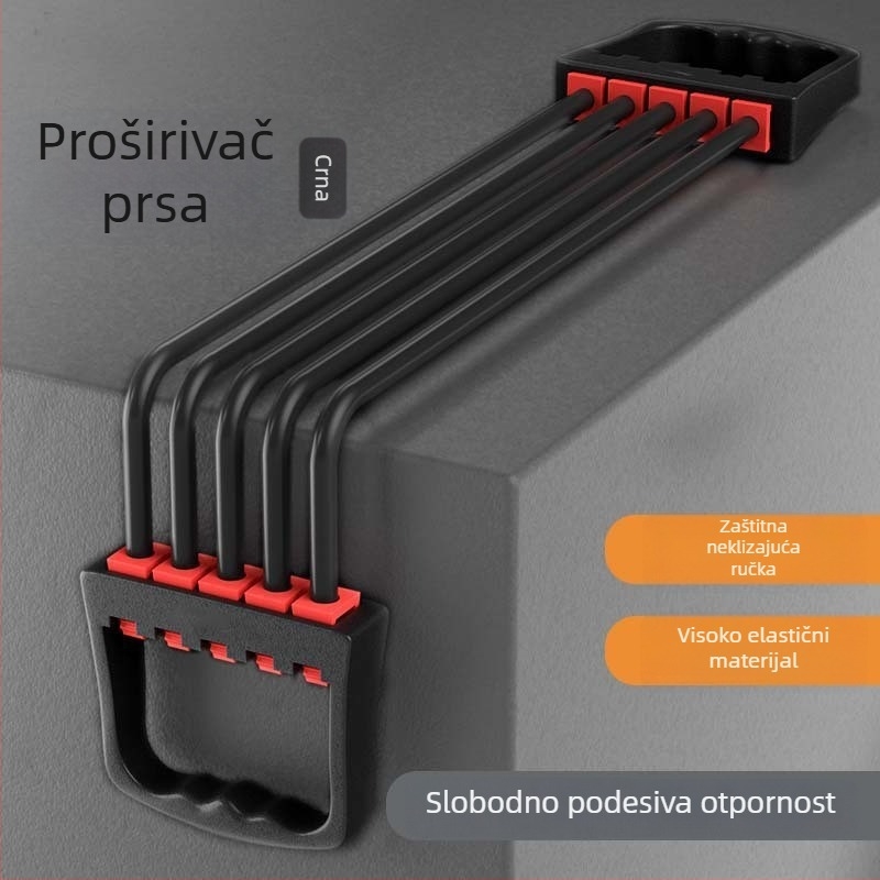 Traka otpora za vježbanje – elastični napinjač, ABS materijal, kućni fitness za muškarce
