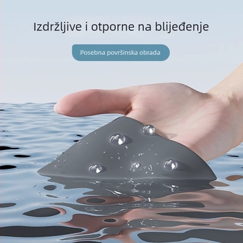 Back Force muške kupaće gaće, plus veličina, boxer stil, profesionalne kupaće hlače za bazen i plažu, komplet plivačke opreme