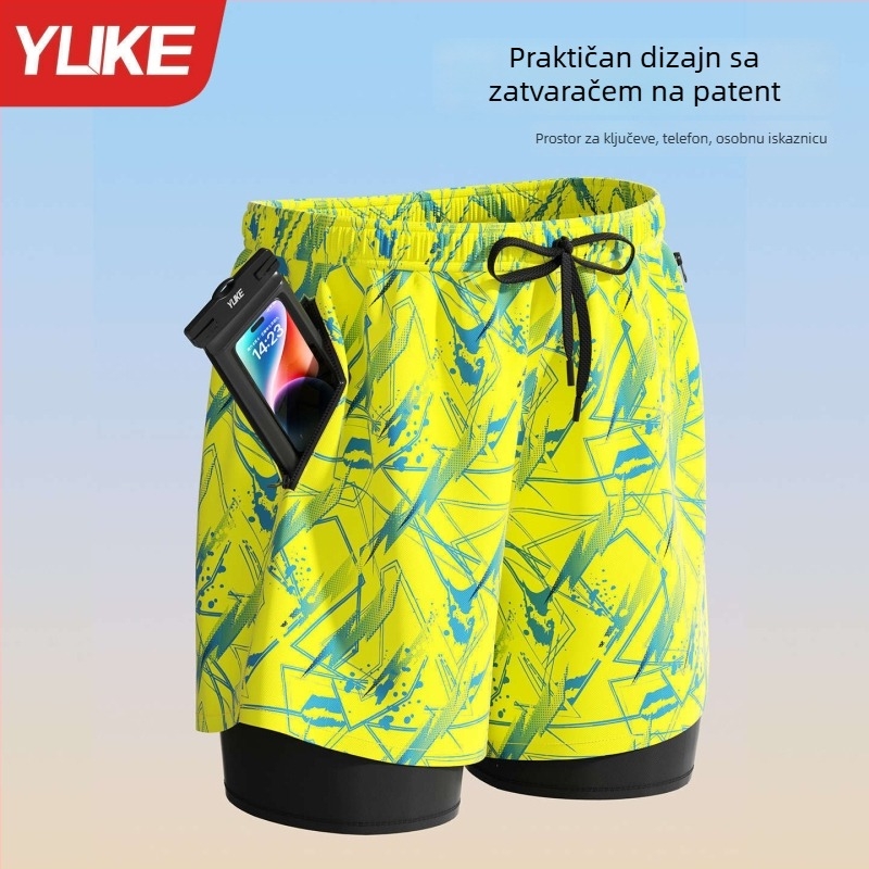 Yu ke muške plivačke gaćice, 85% poliester, podstava 100% poliester