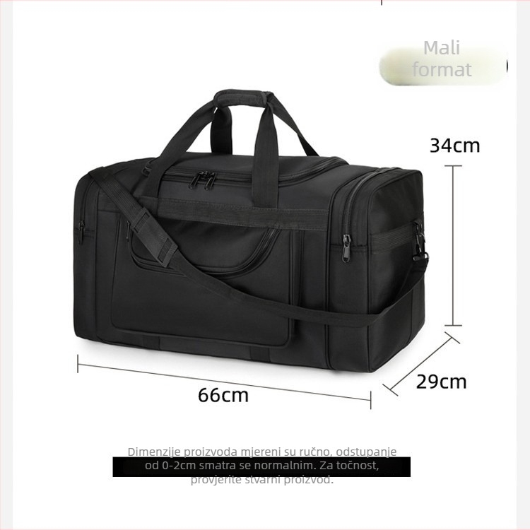 Putna torba 56-75L, Oxford platno, otporna na habanje, podstava od najlona, za poslovna putovanja