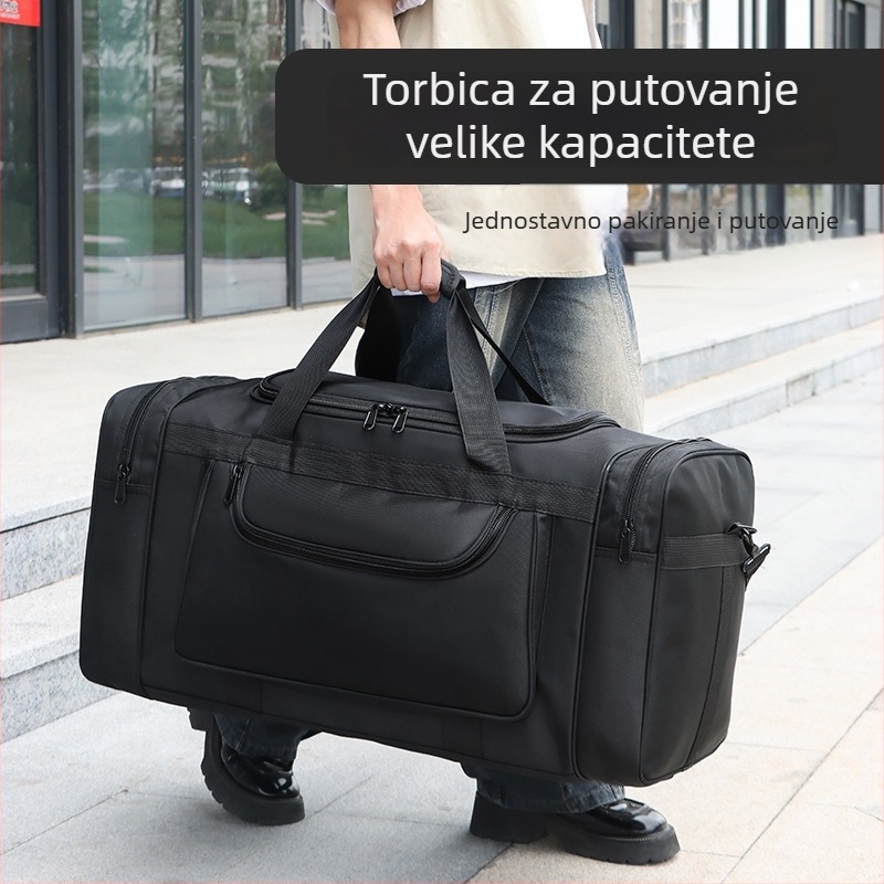 Putna torba 56-75L, Oxford platno, otporna na habanje, podstava od najlona, za poslovna putovanja