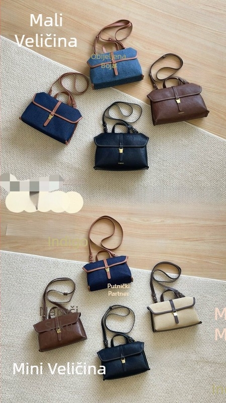 Crossbody torba, urban minimalist stil, Oxford platno, dizajn omotnice, džep za telefon