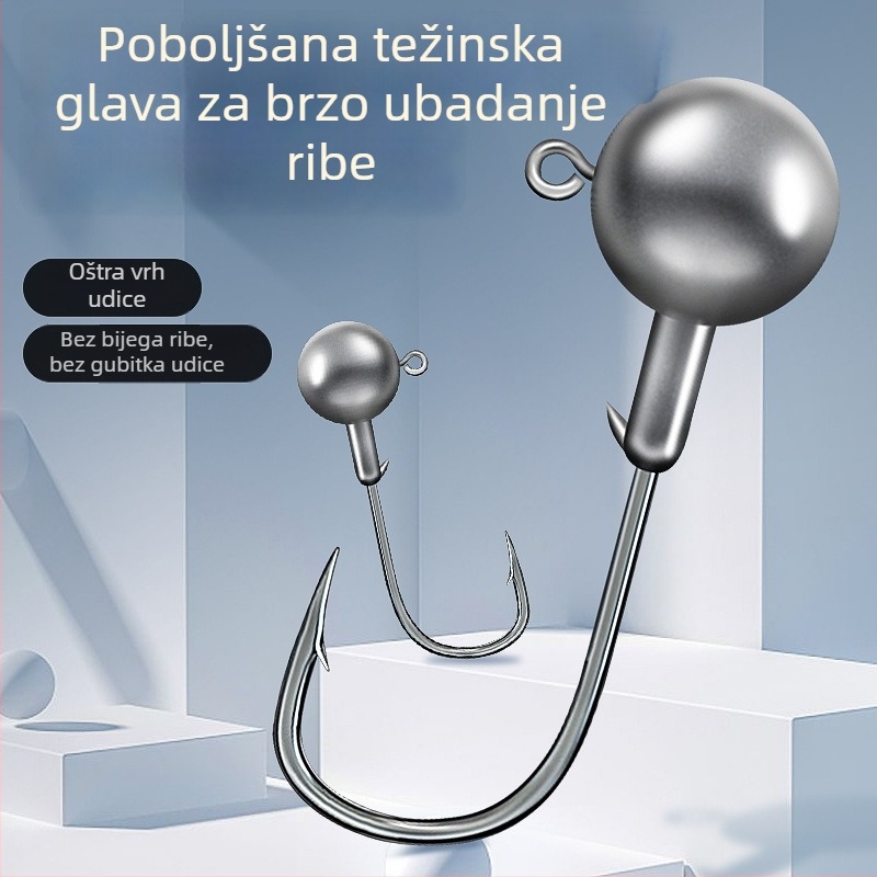 Huizhu kuka s olovnom glavom, ojačan, s bodom, 50 komada