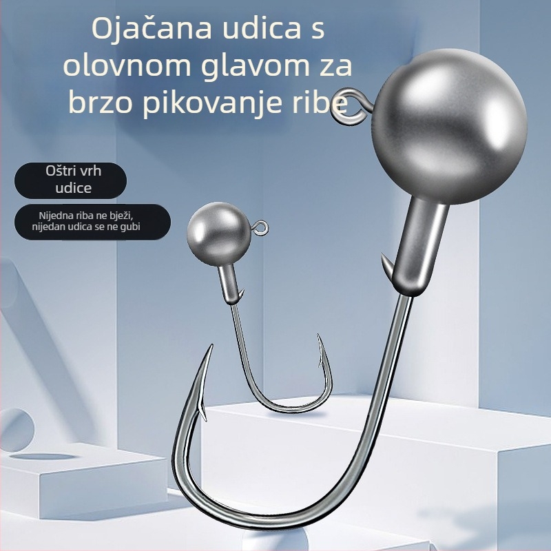 Huizhu kuka s olovnom glavom, ojačan, s bodom, 50 komada