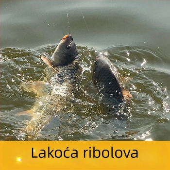 Udič s bodljom za riječnu ribolov, veličine 18#–3/0#, paket 10000 komada