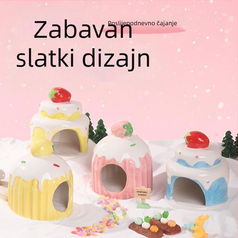 Keramičko gnijezdo za hamstera, ljetno hlađenje (Materijal: keramika; Marka: Weibi; Namijenjeno: hamster; Sezona: opća)