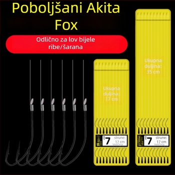 Akita Fox gotov dvostruki udica za rijeku — za mala riba