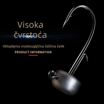 Kuka s olovnom glavom, s bodljom, veličina 2, paket 1000 komada