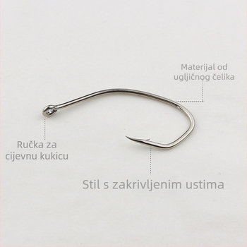 Qingjin Kuka za brancina s živom mamcem No.16, za riječki ribolov