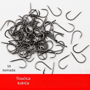 Horgar od visokougljičnog čelika s bodljom i zakrivljenim ustima – veleprodajno pakiranje