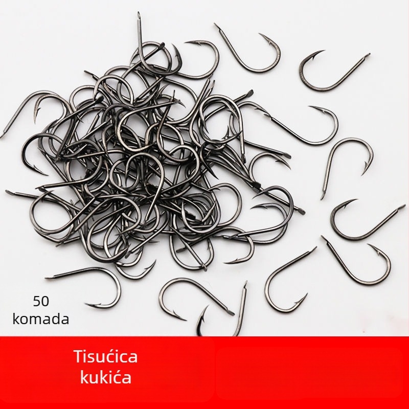 Horgar od visokougljičnog čelika s bodljom i zakrivljenim ustima – veleprodajno pakiranje