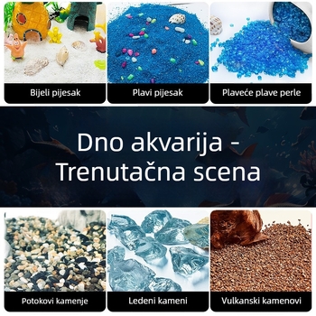 Jingsen Akvaskaping donji pijesak, 1000 g, 1 komad u kutiji, Podrijetlo: Šangaj