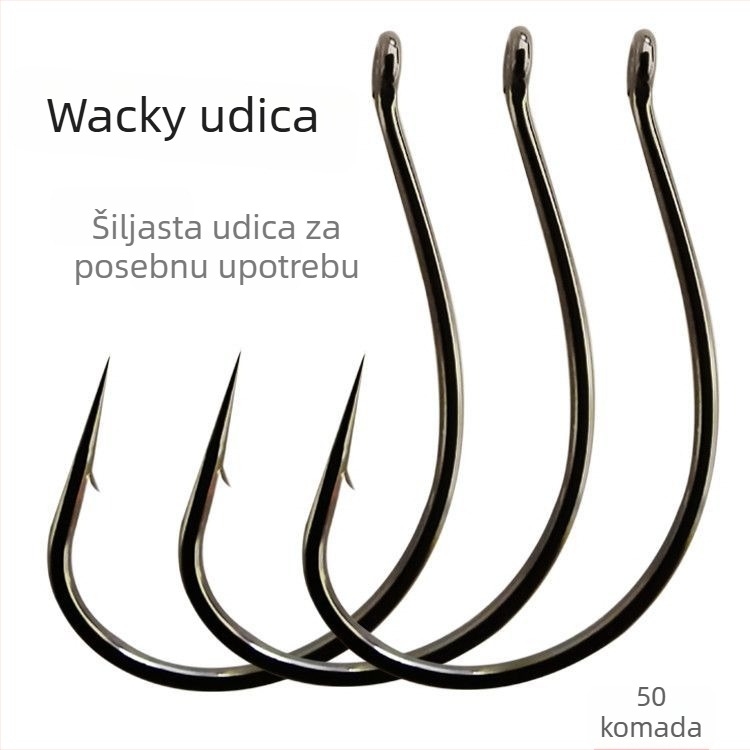 Obična udica s bodom za morsko plažasto ribolov — pakiranje 10 komada