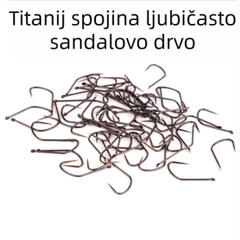 Ribolovna udica – bez bodlja No. 6 za jezero (kutija 200)