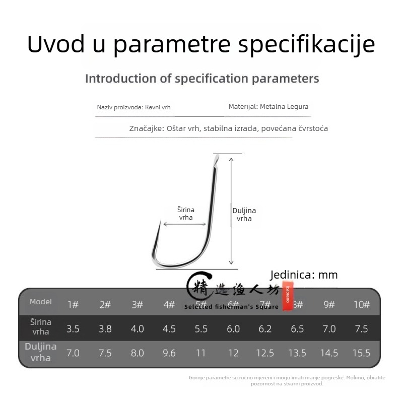 Gwdxyy Ribolovne udice s dvostrukim udicama, bez čvora na liniji, 10 pari ili 20 pari