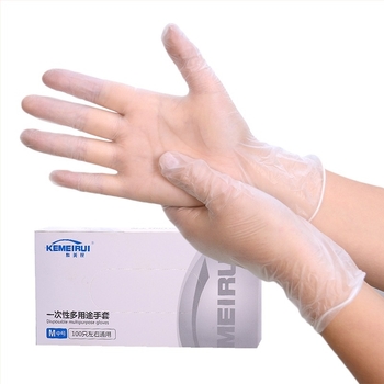 Jednokratne rukavice PVC/TPE/Nitril, prozirne, vodootporne, debljina <0,05 mm, pakiranje 100 kom., mogućnost prilagođavanja otiska