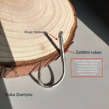 Obična ribolovna udica, model 8910 (Brend: Hunting fishing blade; Podrijetlo: Jiangxi Yuyang)