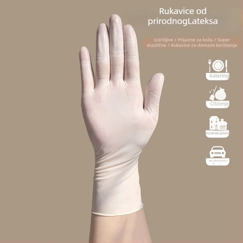 Jednokratne bez praha PVC rukavice, protuklizne (Pakiranje: 200 kom; Bruto težina: 0,092 kg; Broj: 20)