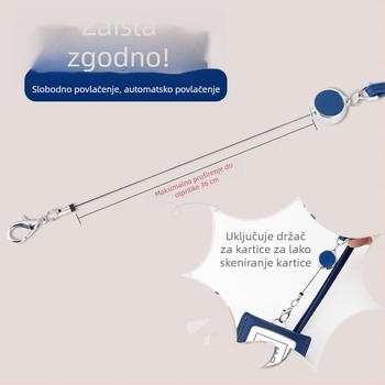 Lančić za telefon s pretincem za kartice, Ultrafilm koža, modern minimalistički stil, Kim Peak Ikadi