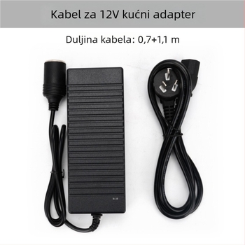 DC-12V/24V pretvarač s releom i stezaljkom za kabel za automobilsku pumpu zraka