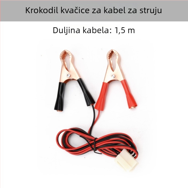 DC-12V/24V pretvarač s releom i stezaljkom za kabel za automobilsku pumpu zraka