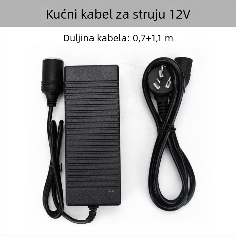 DC-12V/24V pretvarač s releom i stezaljkom za kabel za automobilsku pumpu zraka