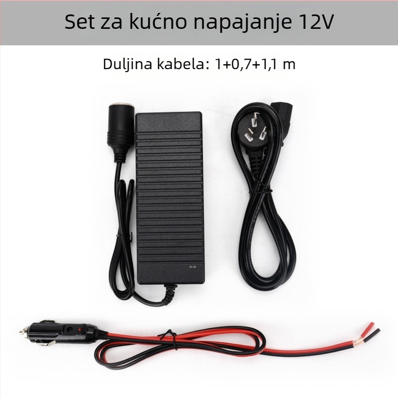 DC-12V/24V pretvarač s releom i stezaljkom za kabel za automobilsku pumpu zraka