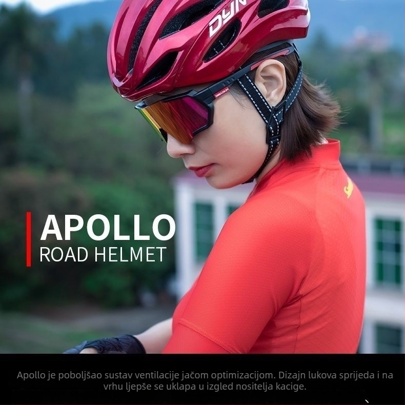 Kaciga za bicikl DYN Apollo M010, unisex, za cestovni i planinski bicikl, prozračna i udobna