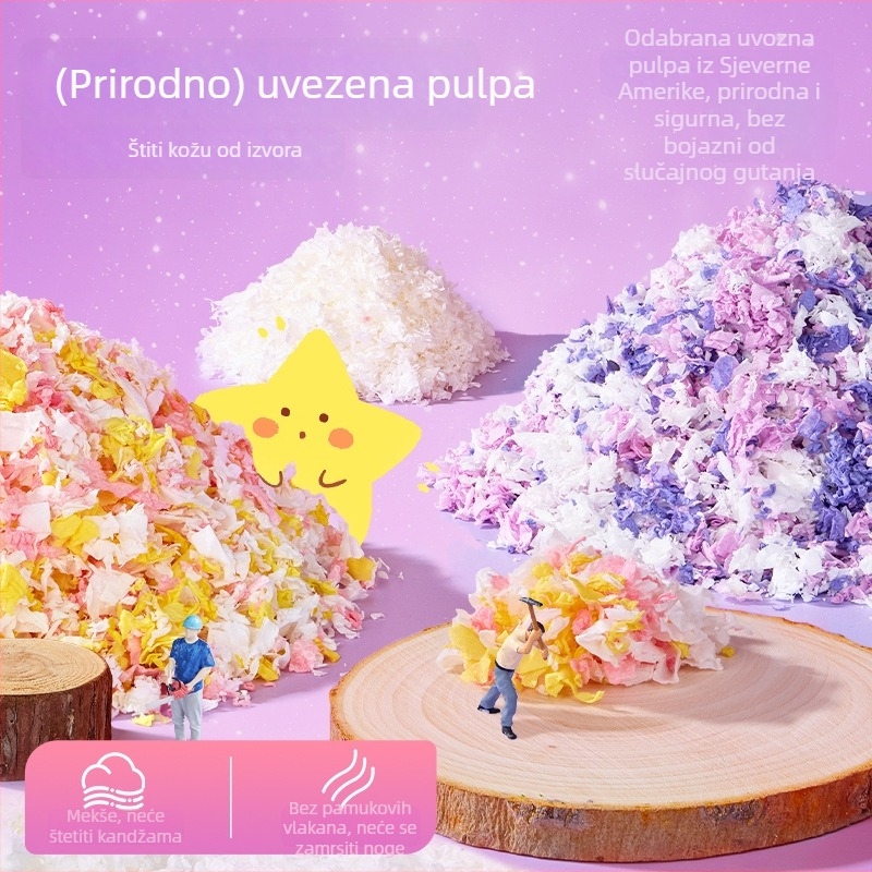 Posteljina za hamstera, drvena podloga, marka Buka Star, model CBSH0301261, oprema za hamstere