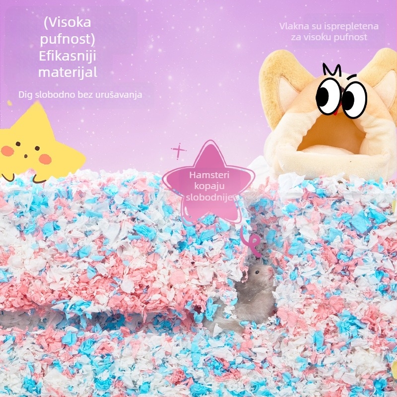 Posteljina za hamstera, drvena podloga, marka Buka Star, model CBSH0301261, oprema za hamstere