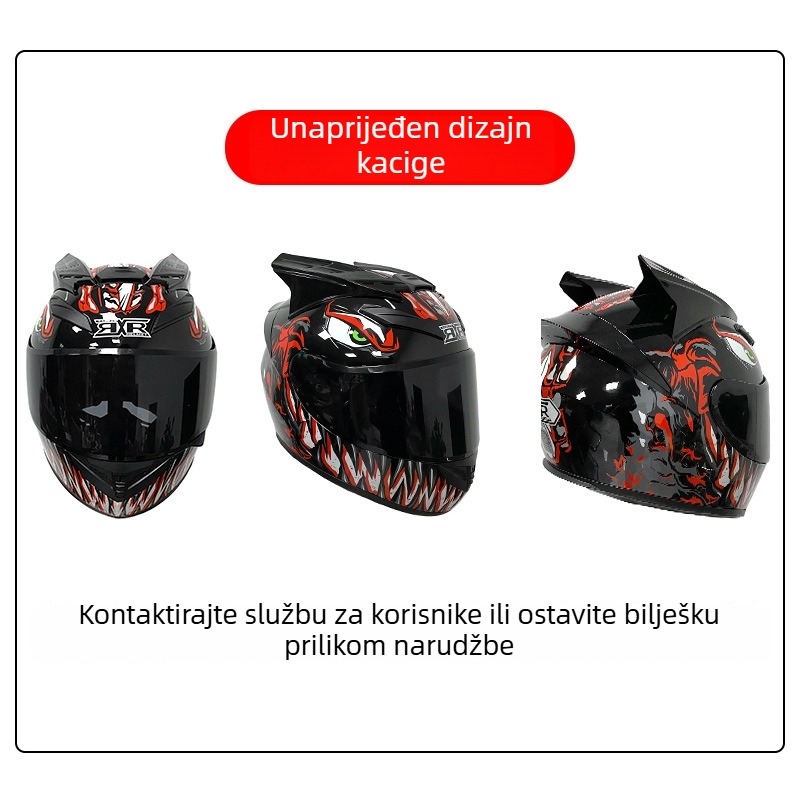 Dekorativni rogovi kacigu za biciklizam – ABS, unisex, odrasli, bez logotipa