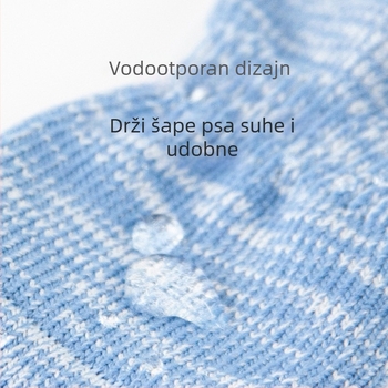 Čarape za pse - prugasti uzorak, sve sezone, casual stil, univerzalna primjena